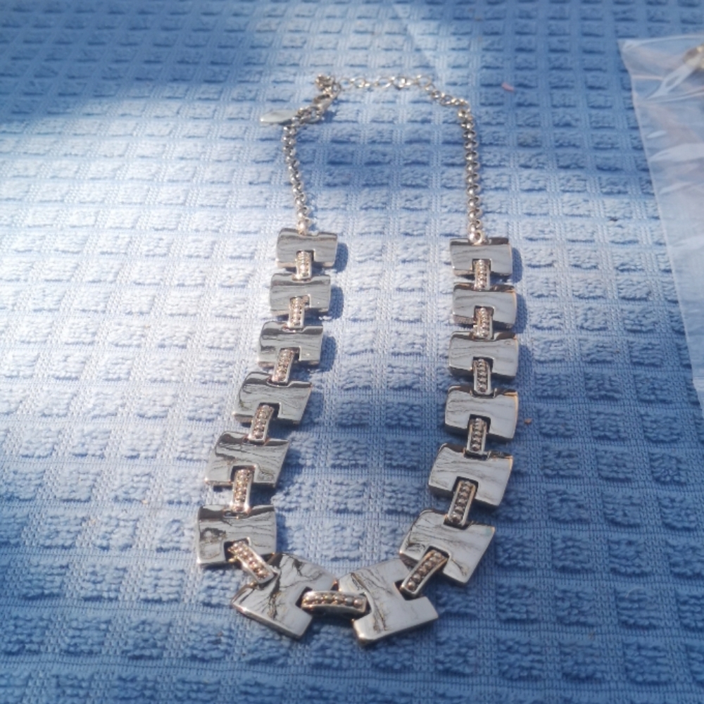 Necklace silver necklace